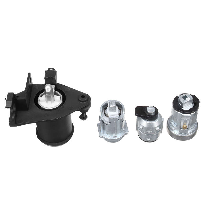 Set of 4 Lock Door Ignition Barrel Petrol Flap Tailgate with 2 Keys 1479660 for Ford Fiesta MK V ...
