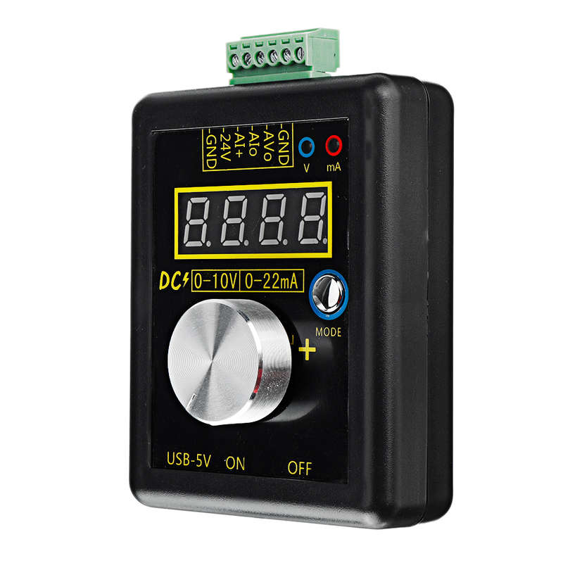SG002 Digital 4-20mA 0-10V Voltage Signal Generator 0-20mA Current Transmitter Professional Electron