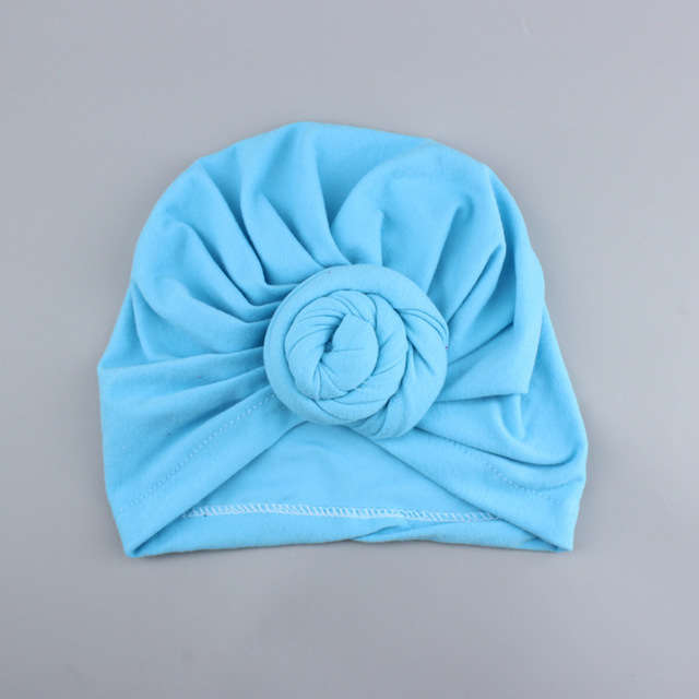 New Season Europe And America Baby Products Baby Snail Knotted Headgear Hat India Hat Children