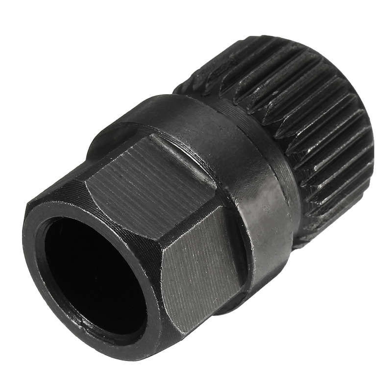 33 Teeth Spline Alternator Socket Alternator Clutch Free Wheel Pulley Removal To
