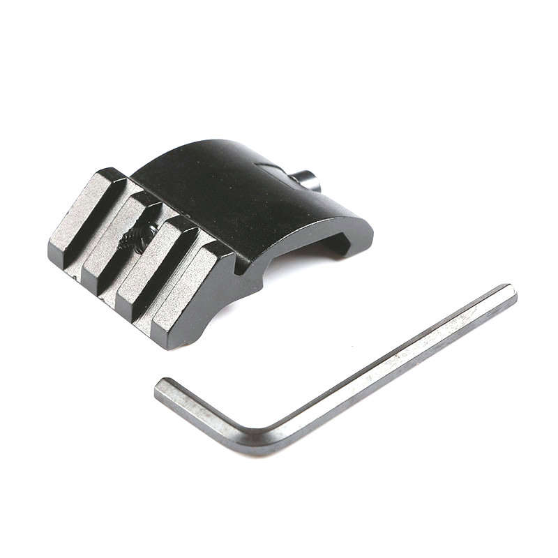 Y73 3Slots Ultralow Profile 45 Offset Picatinny Rail Mount Holder 20mm Rail