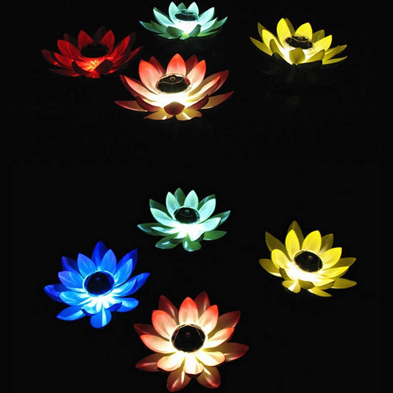 LED Solar Light Waterproof Outdoor Lamp for Swimming Pool Garden Landsca