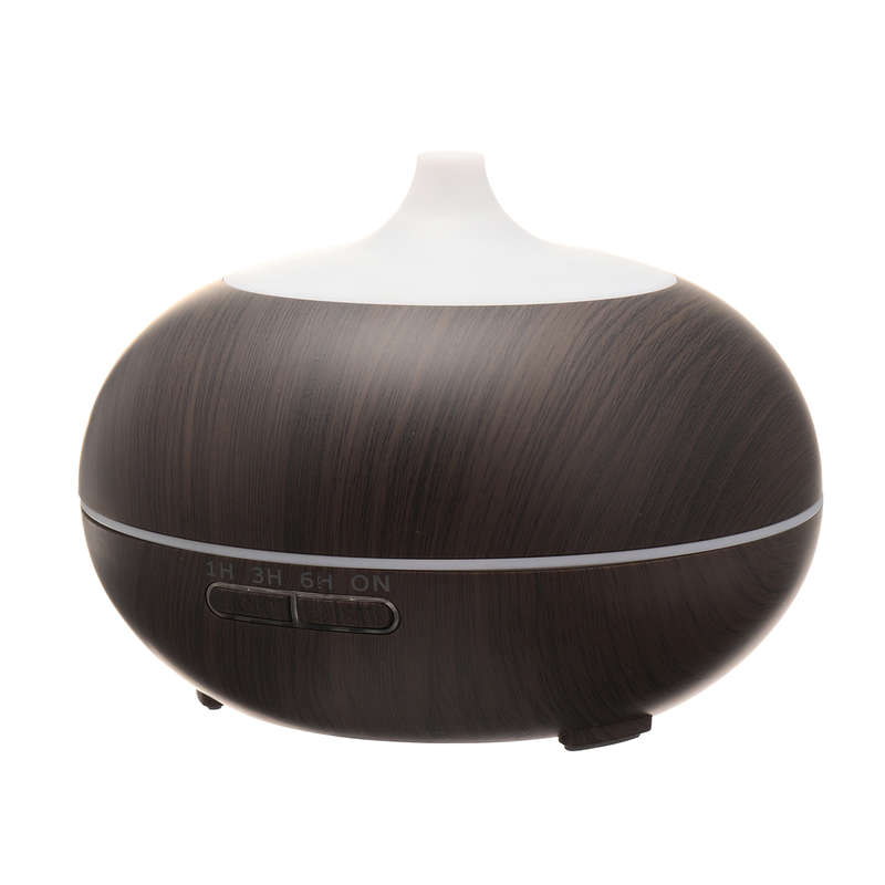 550ML LED Ultrasonic Aroma Aromatherapy Diffuser 3 Gears Timing Essentia