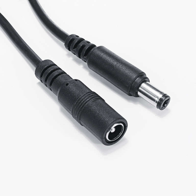 5Pcs 10M Dc 12V Power Extension Cable Cord 5.5X2.1Mm Plug Wire For Cctv Camera