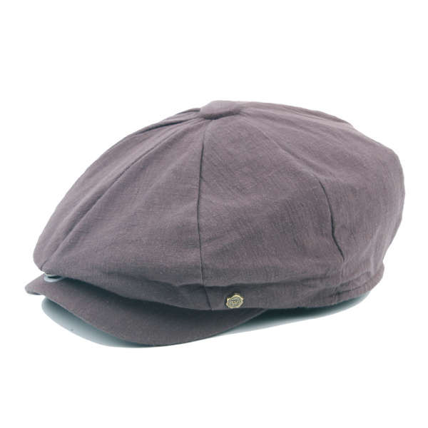 New Unisex Men Women Vintage Gentle Cotton Beret Hats Casual Solid Color Painter