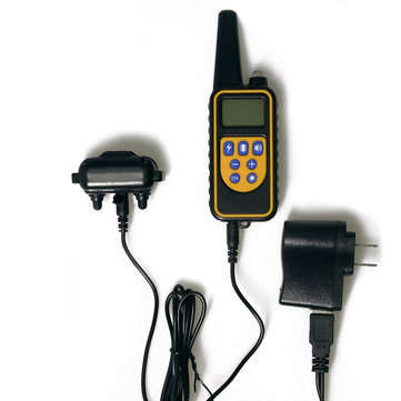 Remote Dog Training Collar 1000 Yards Remote Static Shock Training Collar for 2 dogs