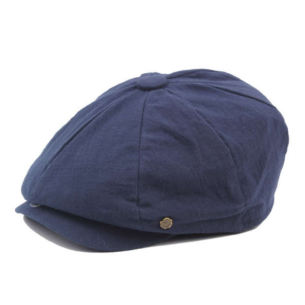 New Unisex Men Women Vintage Gentle Cotton Beret Hats Casual Solid Color Painter