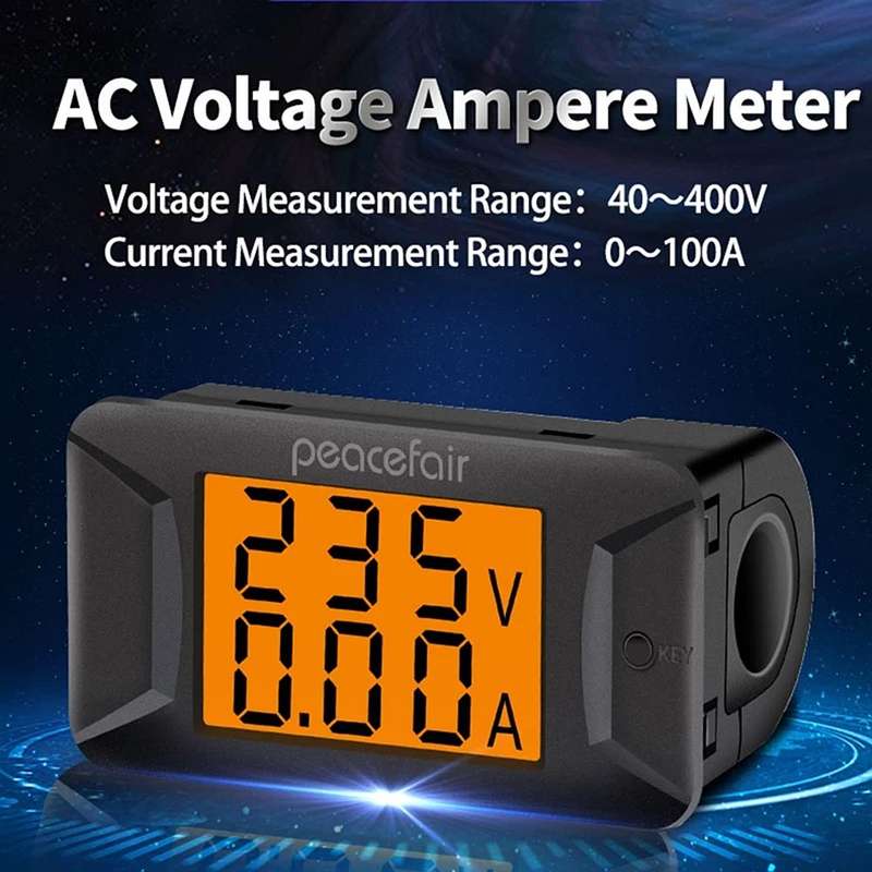 PZEM-028 AC 40-400V 100A Digital Multimeter Voltage Current Power Meter