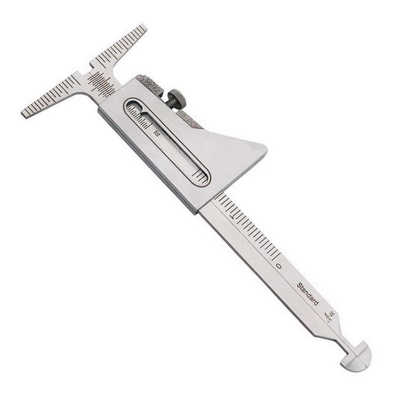 Stainless Steel Welding Gauge HI-LO Welding Pipe Gauge Weld Level Inspection Ga