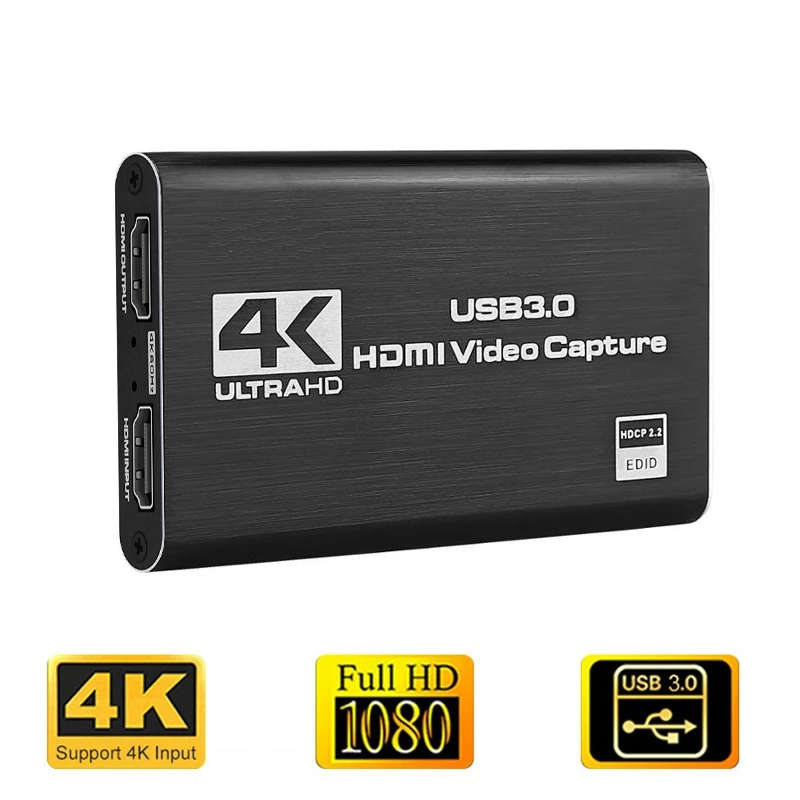 Bakeey HDMI Video Capture Card 1080P 60fps 4K 60HZ Loop Out USB 3.0 Audio Video