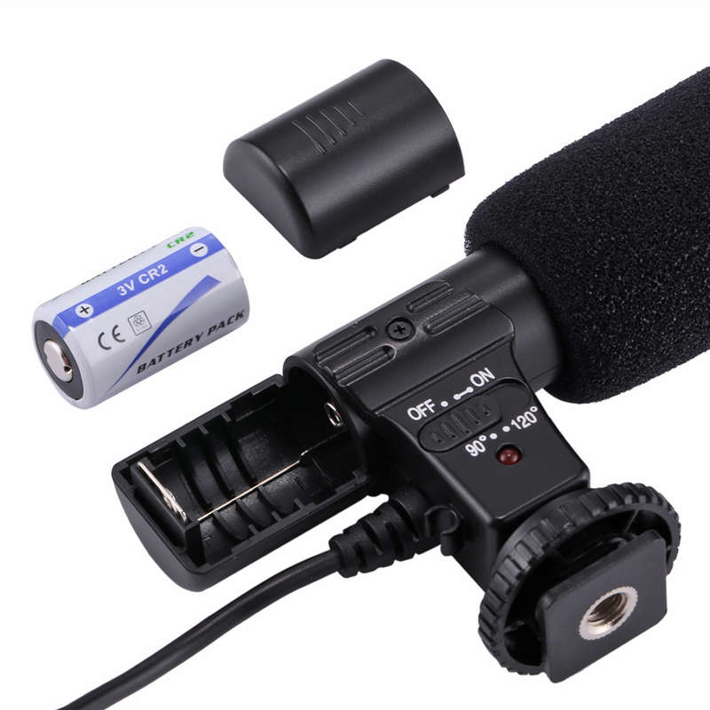 New PULUZ PKT3023 Smartphone Video Rig LED Studio Light Video Shotgun Microphone Mini Tripod M