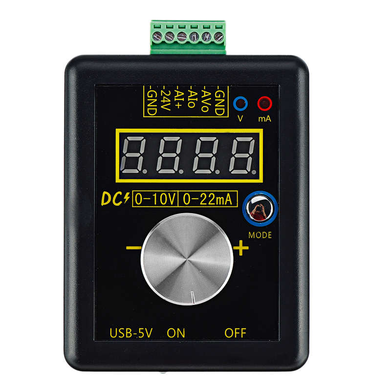 SG002 Digital 4-20mA 0-10V Voltage Signal Generator 0-20mA Current Transmitter Professional Electron