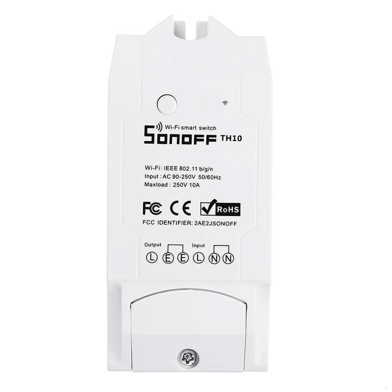 SONOFF TH10 TH16 Smart WIFI Switch Monitoring Temperature Humidity Wifi Smart Switch (Type2 Type 2)