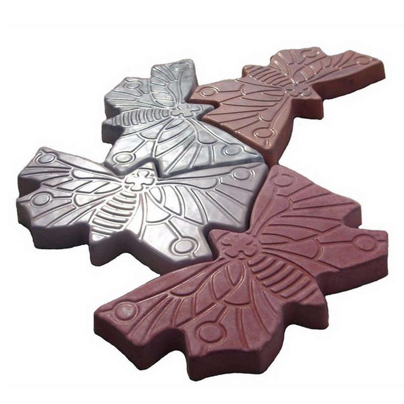 Butterfly Stepping Stone Mold Concrete Cement Brick Mould For Park Garden Path