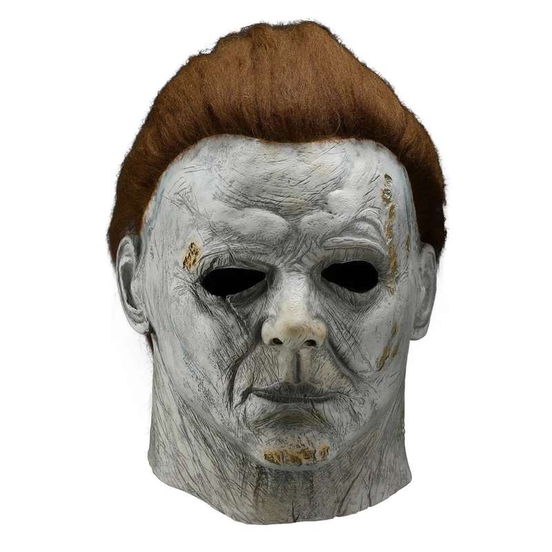 Horror Michael Myers LED Halloween Kills Mask Cosplay Scary Killer Full Face Latex Helme (color1 #2)