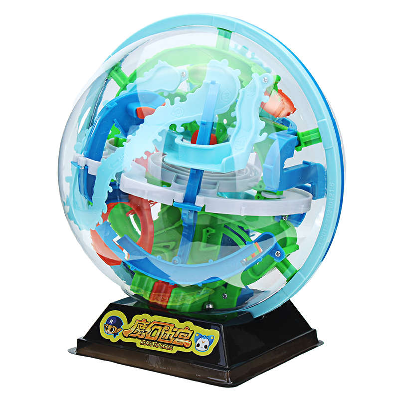 3D Magic 138 Levels Maze Rolling Ball Puzzle Game Brain Teaser Children Learning Educational Toys