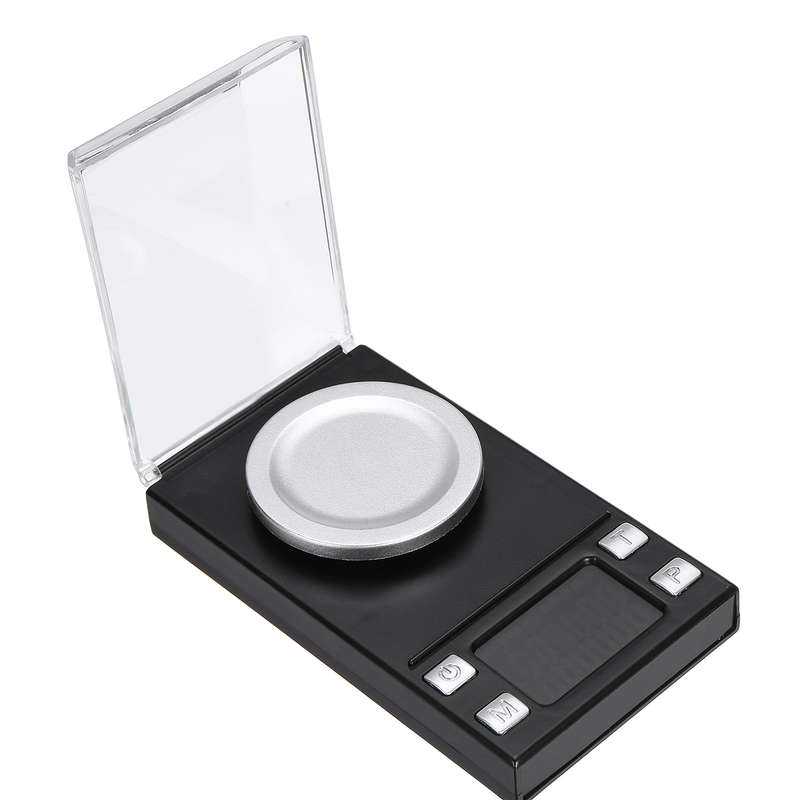 LCD Digital 0.001g Jewelry Called High-precision Portable Medicin e Laboratory Weight M (Weight 50g)
