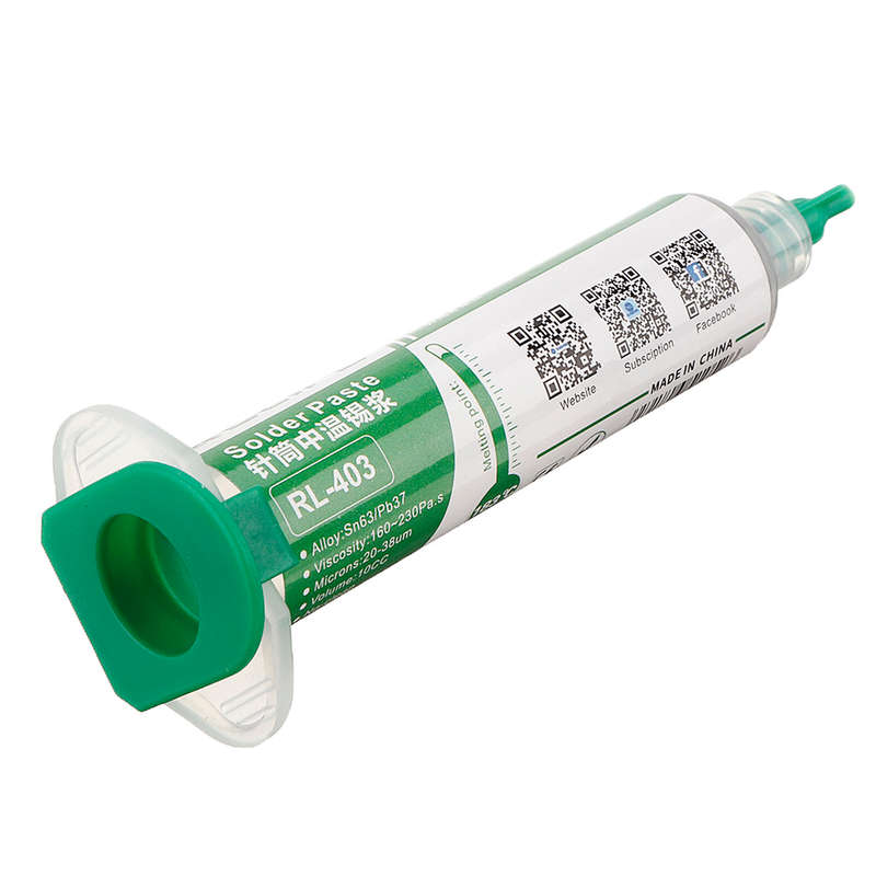RELIFE High Quality Solder Paste Flux No-clean Soldering Paste RL-403 Solder Tin Sn63/Pb67 20-38um S