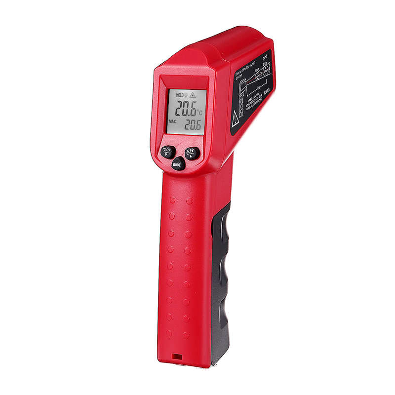 Non Contact -50~380/550 Laser LCD Display Digital Temperature Thermometer (Type A)