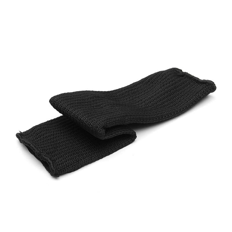 1Pair 35cm Outdoor Camping Arm Sleeves Stainless Steel Wire Safety