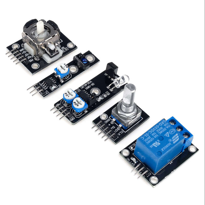45 IN 1/37 IN 1 Sensor Module Starter Kits Set For Arduino Raspberry Pi Education Bag Packa (Type 1)