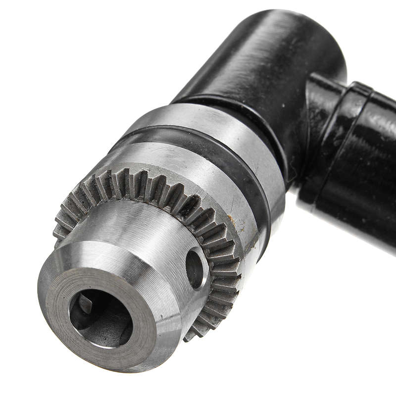 Right Angle Bend Extension 90 Degree Cordless Drill Attachment Adapter Drill Adapter Chuck (Size 2#)