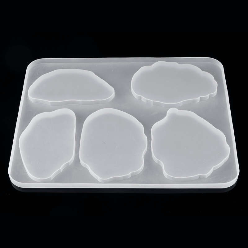 Agate Resin Casting Mold Silicone Making Epoxy Mould Craft DIY Clay Tool