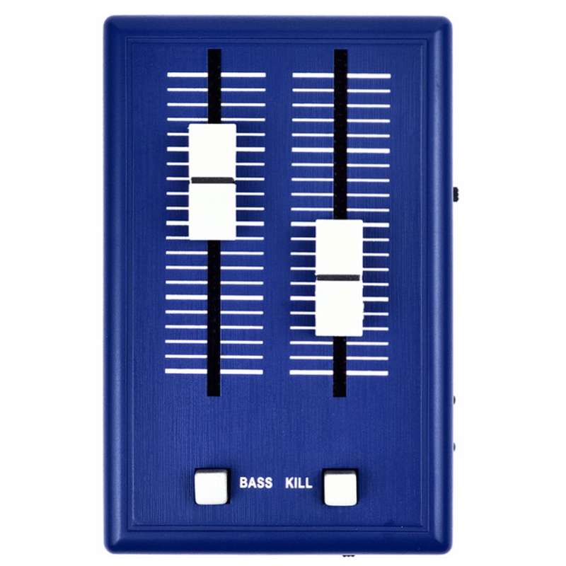COKYIS K1000 Audio Sound Mixer Mini Pocket Mixer Mini Mobile Phone Mixer (Color&Plug White&US Plug)
