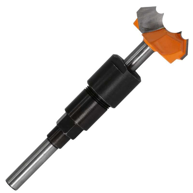 Router Bit Extension Rod Adapter Woodworking CNC Milling Bits Extension Rod (2 Inch)