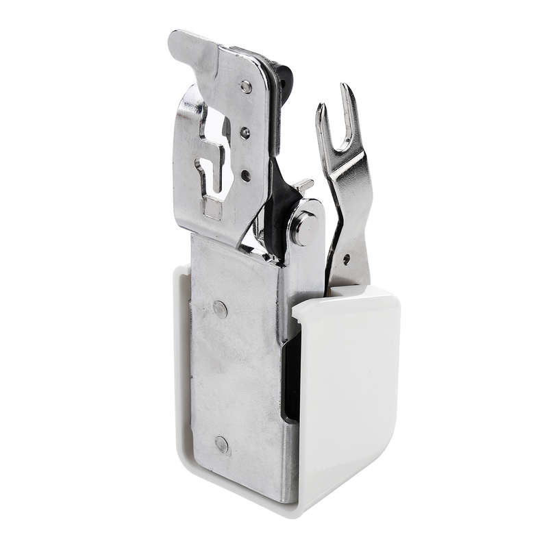 1 Side Cutter Zig Zag Sewing Machine Attachment Presser Foot Low Shank Cut & Hem Sharp...