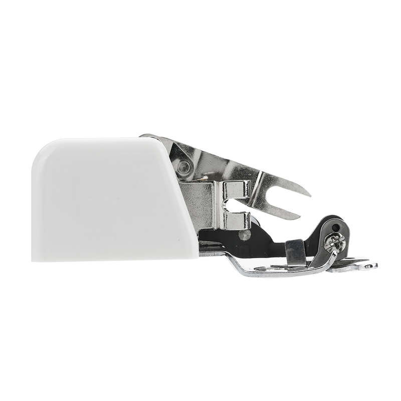 1 Side Cutter Zig Zag Sewing Machine Attachment Presser Foot Low Shank Cut & Hem Sharp...