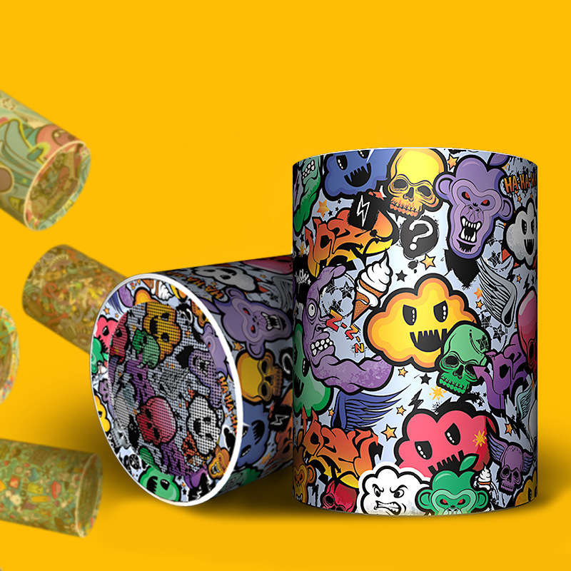 LyRay-802 Wireless Bluetooth 5.0 Speaker Outdoor Doodle Mini Speaker Soundbar