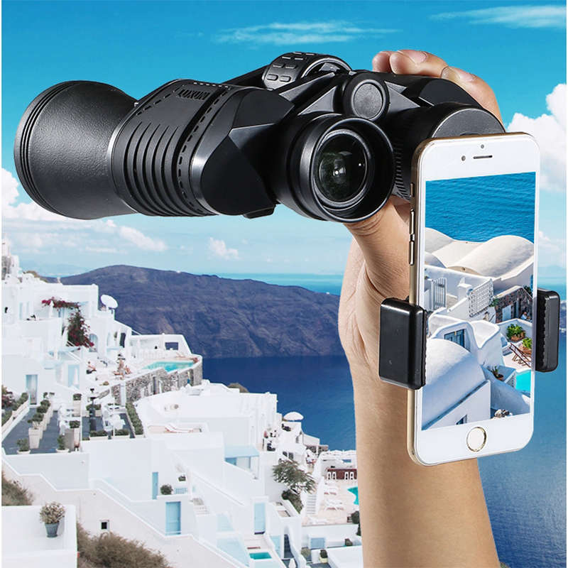 LUXUN 20x50 Binocular Outdoor Waterproof Antifogging HD Light Night Vision Binoculars Camping Tra...