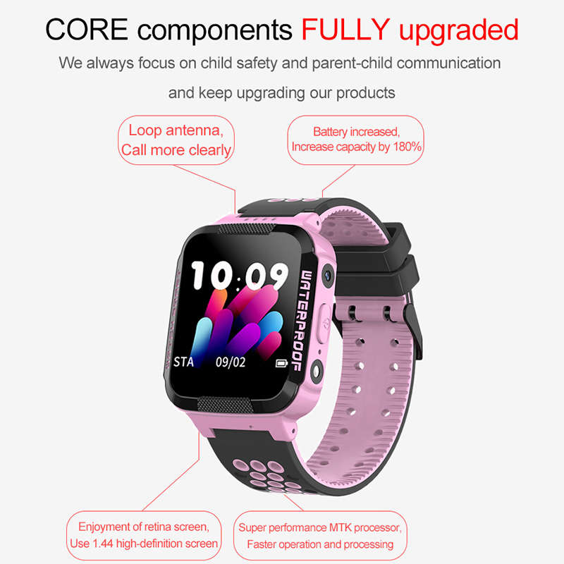New Kids Swimming Smart Watch Touch Screen Smart Bracelet GPRS+LBS Anti-Lost Loc