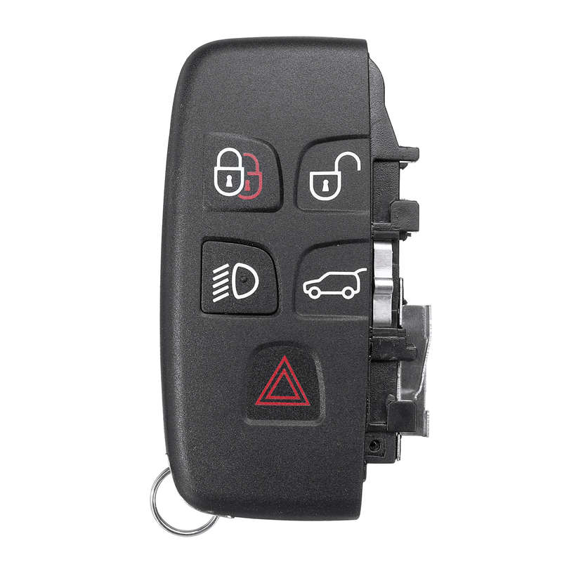 5 Button Remote Key Fob Case Smart Key Shell For Land Rover Lr4 Range Rover Sport Evoque