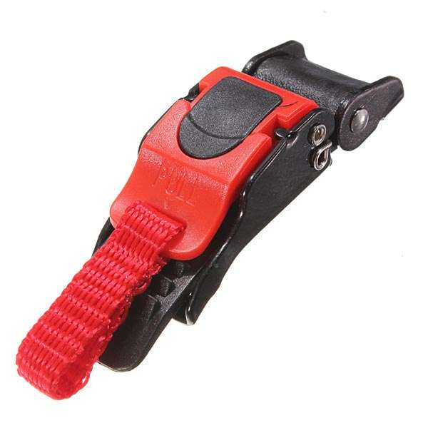 3x Plastic Motorcycle Clip Chin Strap Quick Release Buckle Autocycle