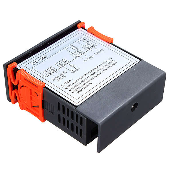 Digital STC-1000 220V All Purpose Temperature Controller Thermostat With Sensor
