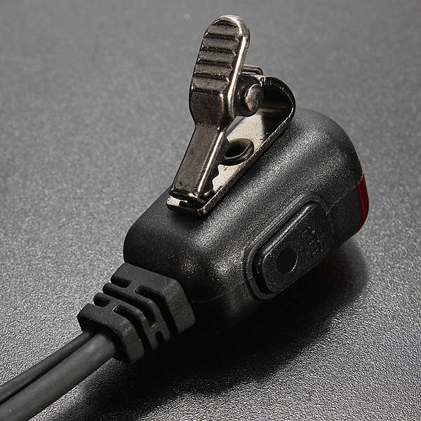 2 Pin Cool FBI Style Headset Earpiece for Kenwood Walkie Talkie