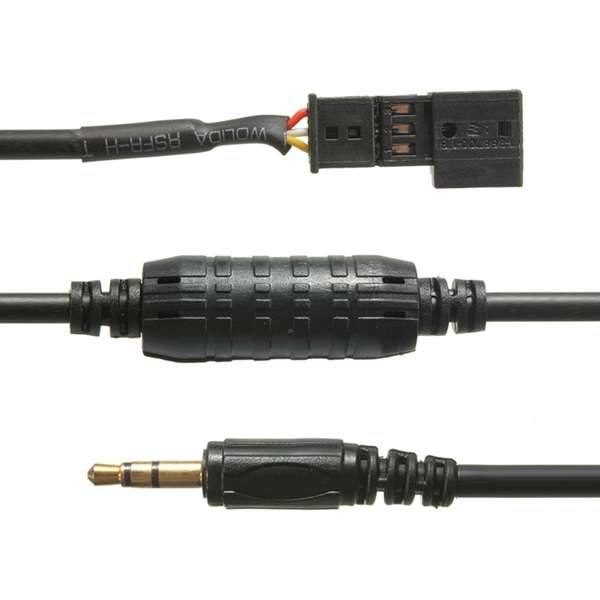 AUX Adapter Stereo Audio Radio Cable MP3 IPhone 3.5mm for BMW BM54 E39 E46 E38