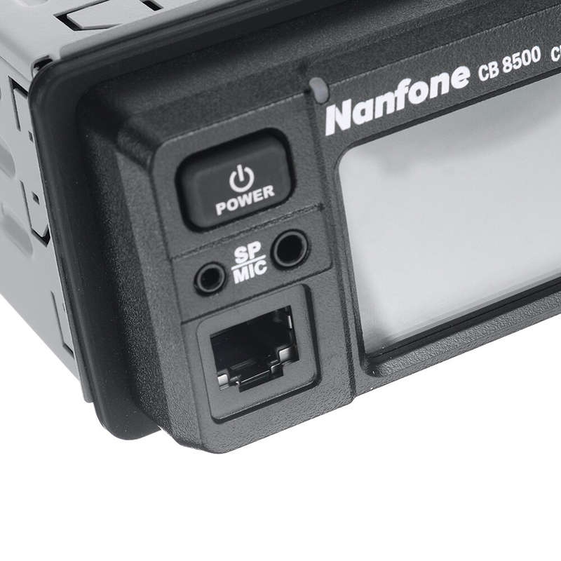 Nanfone CB8500 CB Radio 25.615-30.105MHz Combines MP3 bluetooth Walkie Talkie AM/FM Scanner Receiver