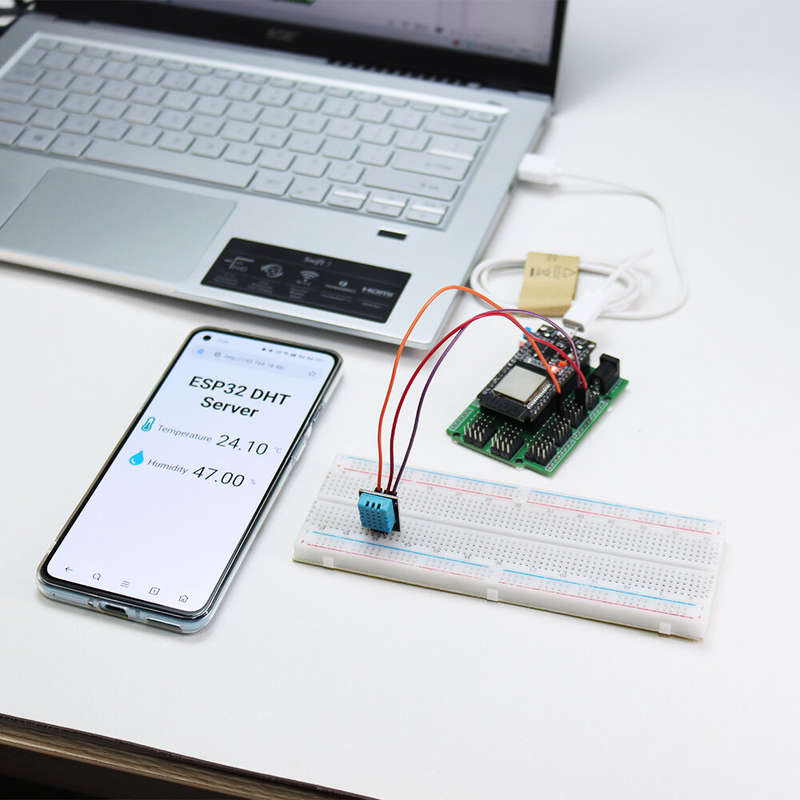 TSCINBUNY Professional ESP32 Automation Kit for Programming Starter DIY Electronic Kit with ESP32 De