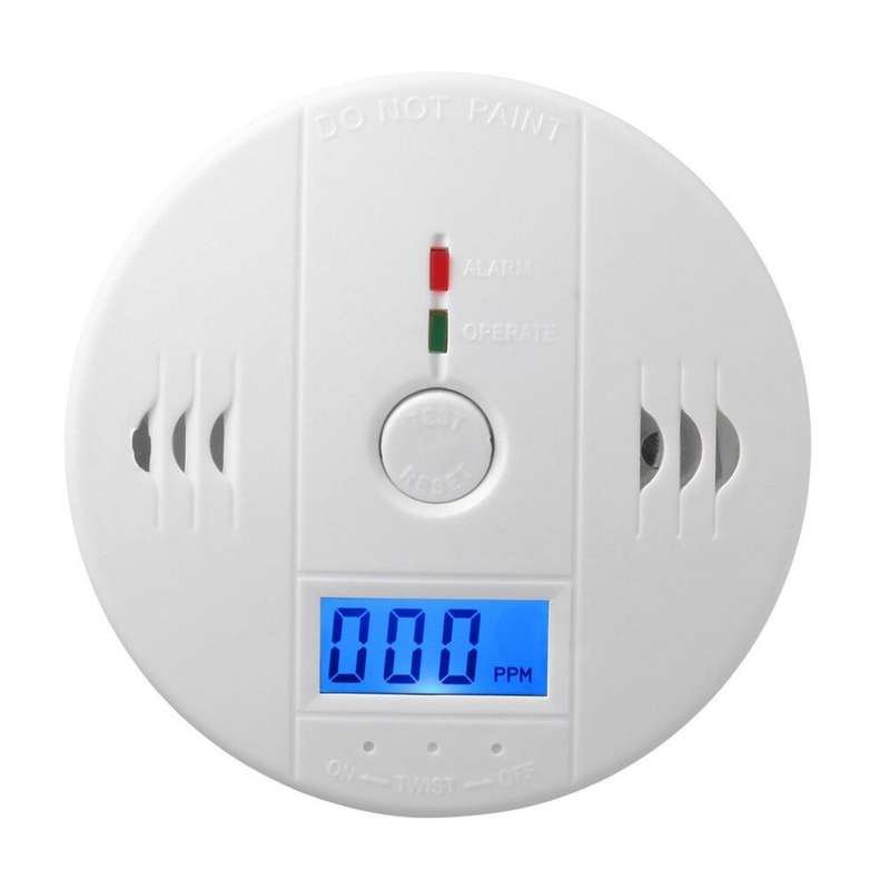 Sensitive Home CO Sensor Detector Wireless CO Carbon Monoxide Poisoning Smoke Gas Sensor Warning Ala
