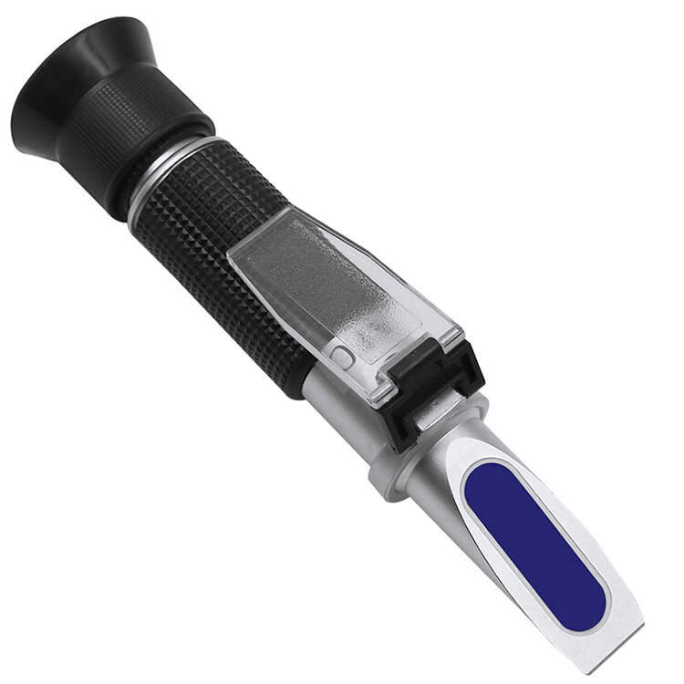 Handheld Refractometer Sugar Concentration Meter Densimeter 0-32% Brix Saccharimeter Sugar Tester Fr
