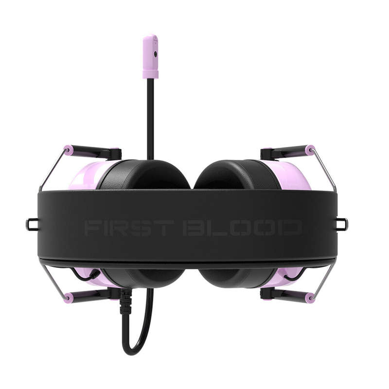 FirstBlood H10 Gaming Headset Foldable Headphone with Virtual 7.1 One-way Noise Reduction Microphone