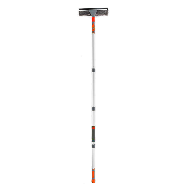 Window Cleaner Baban 61'' Aluminum Microfiber Cleaner Extension Pole Window Cleaning Washing Tool fo
