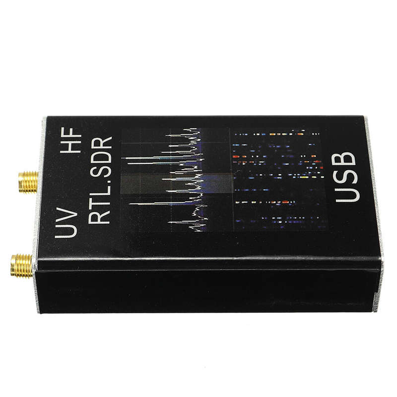 100KHz-1.7GHz Full Band UV HF RTL-SDR USB Tuner Receiver USB Dongle with RTL2832U R820T2 Ham Radio R