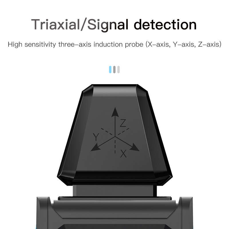 MESTEK EMF02R Electromagnetic Radiation Detector High Voltage Line Magnetic Field Radiation Instrume