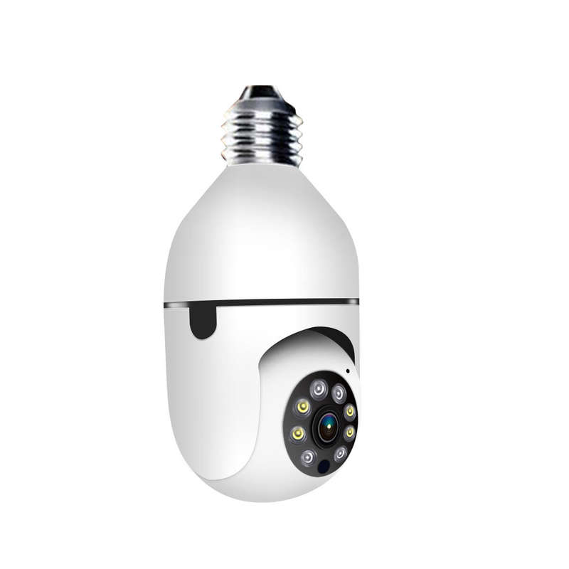 PR001 4MP IP Wifi Camera Motion Detection Mobile Tracking E27 Lamp Bulb Camera Alarm App Push Suppor