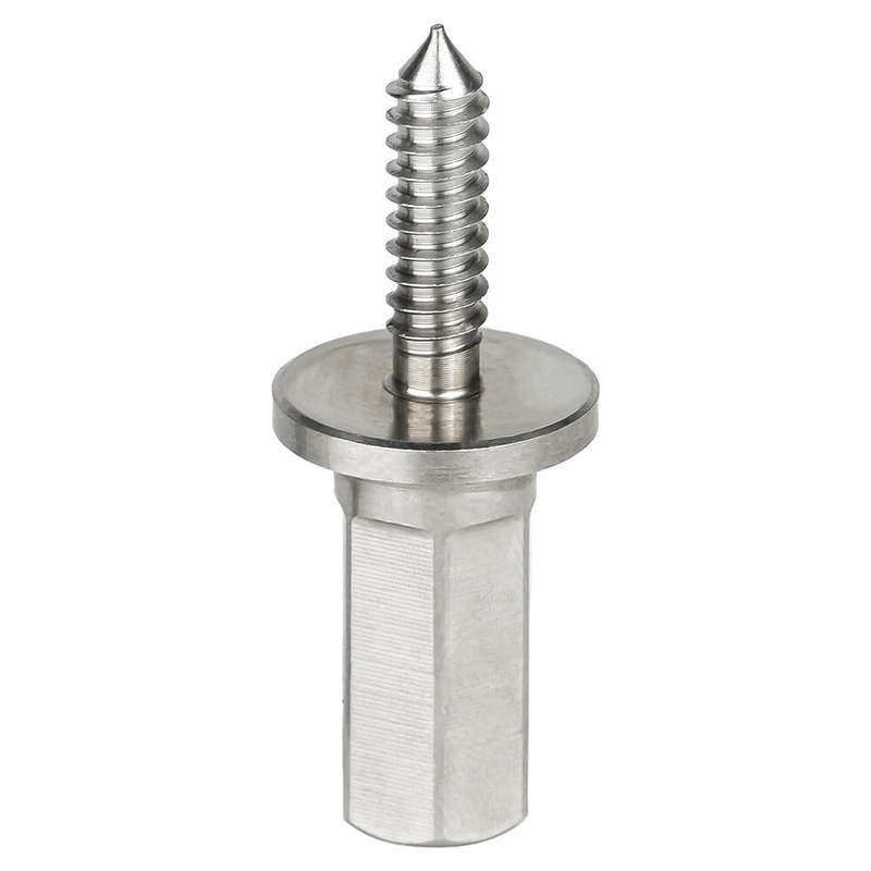 Adjustable Stainless Steel Drill Head Tool for Woodworking Hexagonal 10mm End Lightweight and Durabl