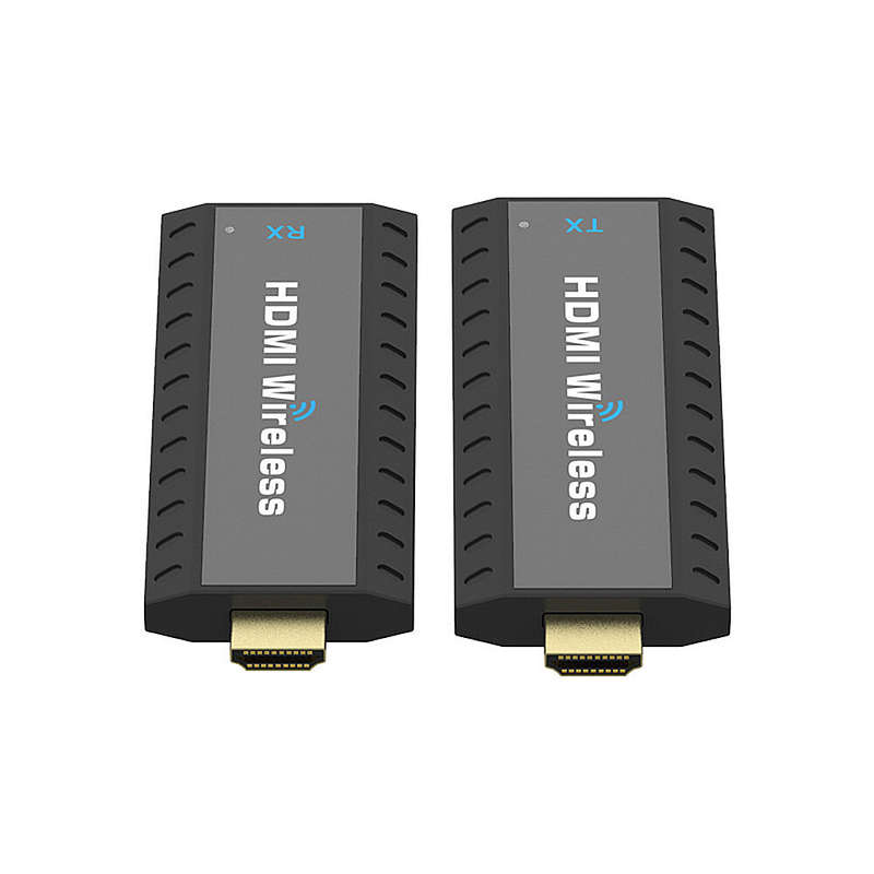 50M Wireless HDMI Extender 1080P Transmitter Receiver Splitter Extender 1x2 Dual Display Adapter Don